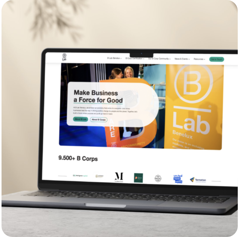 B Lab Benelux Logo